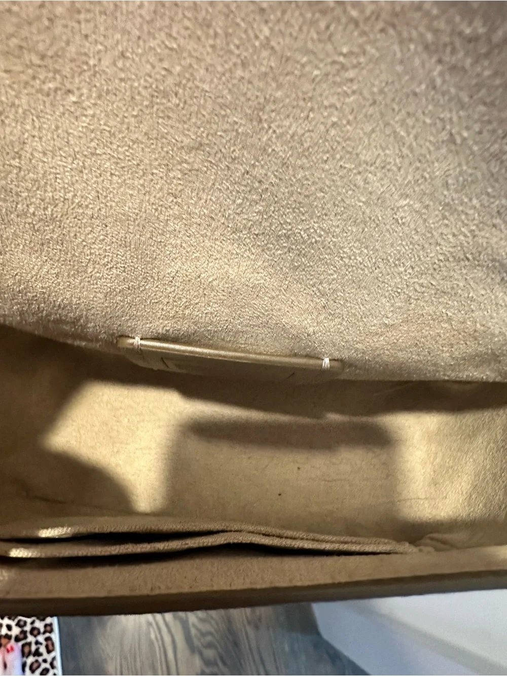 Coach Metallic Gold Signature Crossbody with Top Handle
